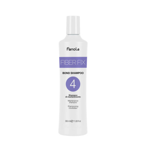 Fanola Fiber Fix Fiber Shampoo n ° 4 350ml - champú de mantenimiento