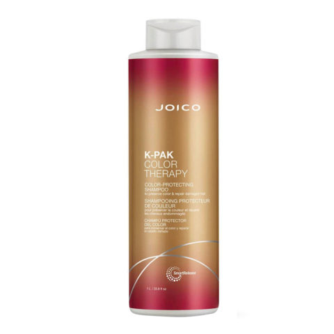 K-Pak Color Therapy Color-Protecting Shampoo 1000ml - champú reestructurante para cabello teñido