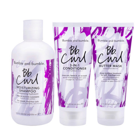 Bumble And Bumble Bb. Curl  Shampoo 250ml Conditioner 200ml Butter Mask 200ml