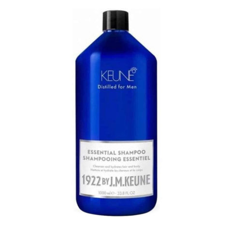Keune 1922 Essential Shampoo 1000ml - Champù Cuerpo y Cabello