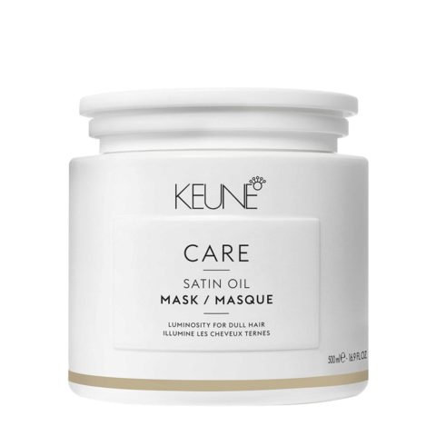 Keune Care Line Satin Oil Mask 500ml - Mascarilla de Brillo Para Cabellos Apagados Y Secos