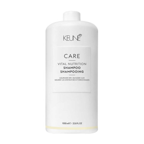 Care line Vital nutrition Shampoo 1000ml - champú hidratante para cabello seco