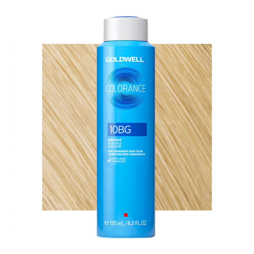 10BG Beige dorado Goldwell Colorance Warm blondes can 120ml