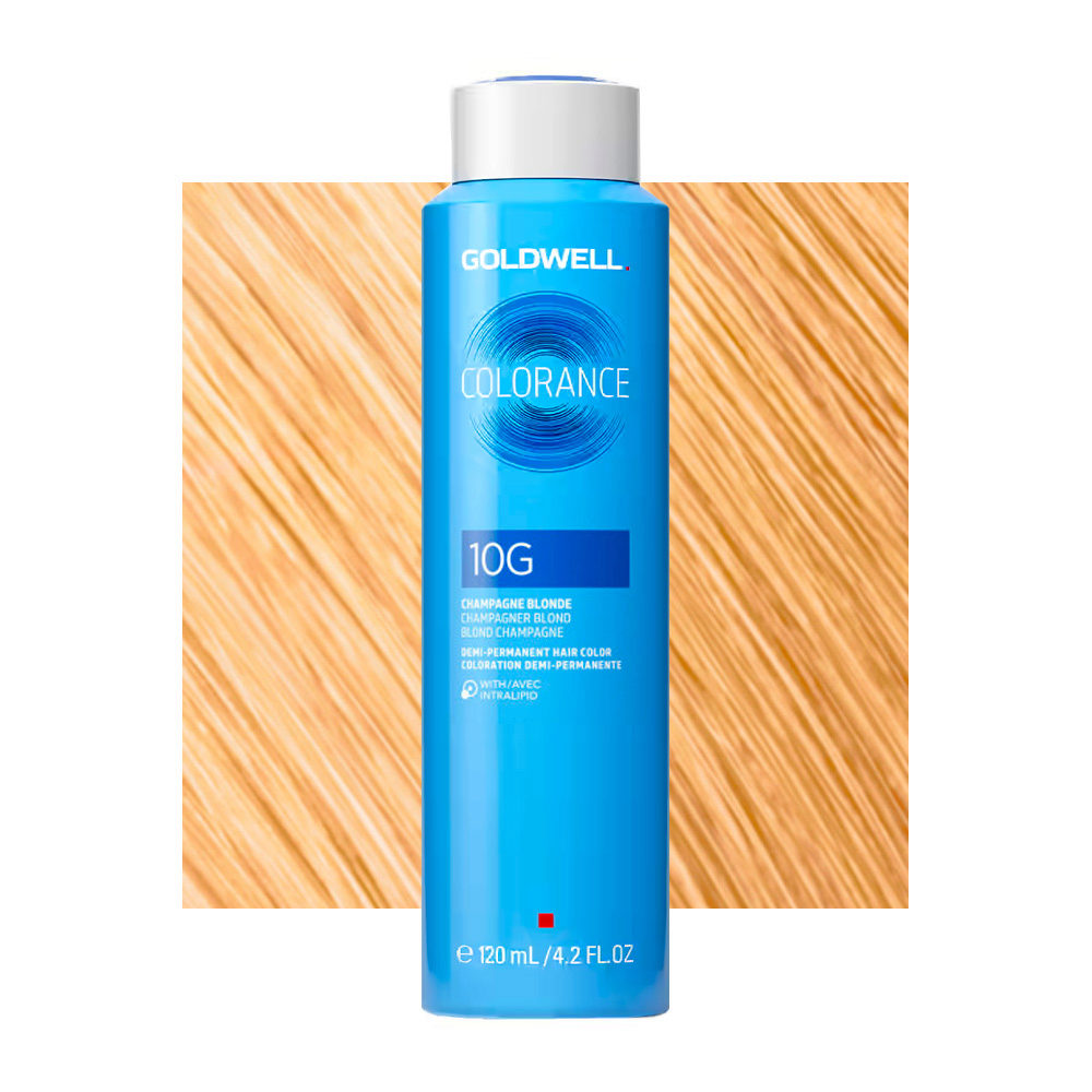 10G Rubio champán Goldwell Colorance Warm blondes can 120ml