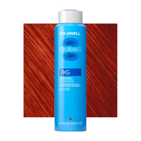 7KG Cobre dorado medio Goldwell Colorance Warm reds can 120ml