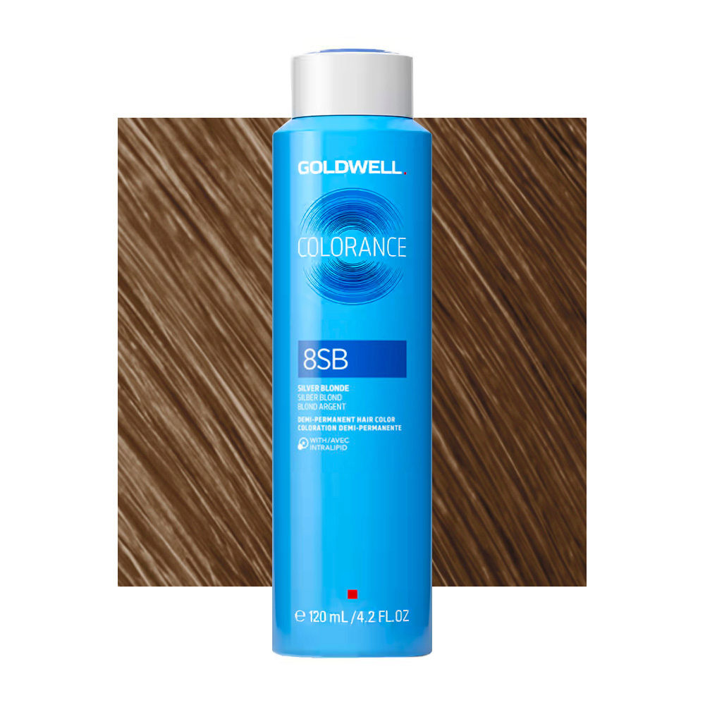 8SB Rubio plateado Goldwell Colorance Cool blondes can 120ml