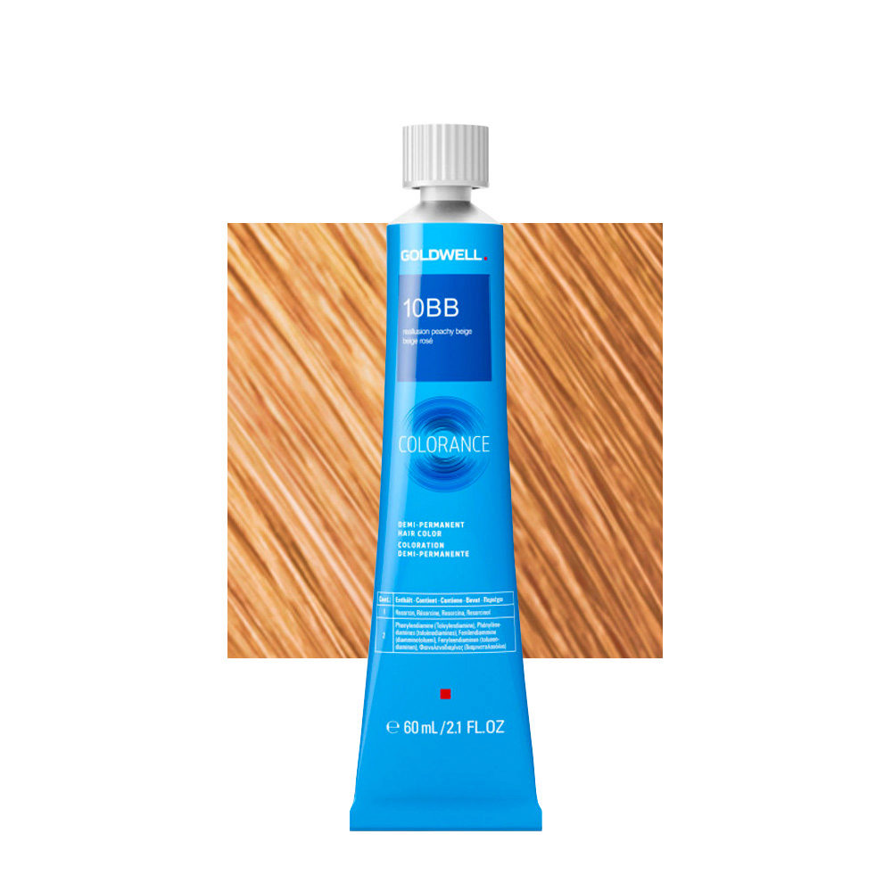 10BB Reallusion beige melocotón Goldwell Colorance Warm blondes tb 60ml