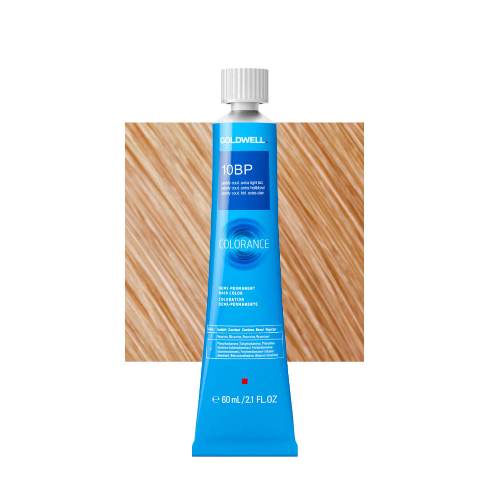 10BP Rubio platino perla couture Goldwell Colorance Cool blondes tb 60ml