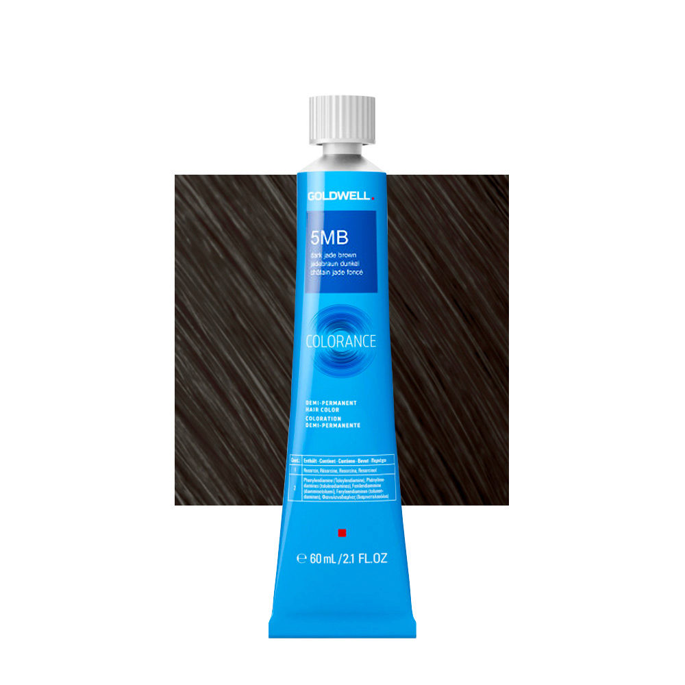 5MB Castaño jade oscuro Goldwell Colorance Cool browns tb 60ml