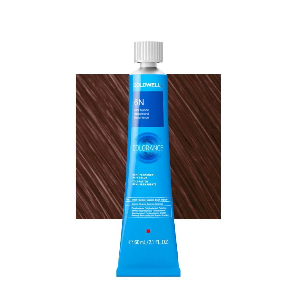 6N Rubio oscuro natural  Goldwell Colorance Naturals tb 60ml
