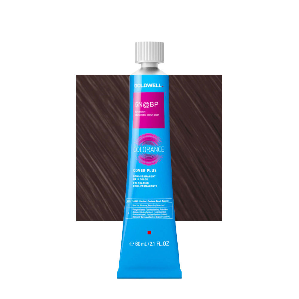 5N@BP Castaño claro iluminado marrón perla Goldwell Colorance Cover plus Elumenated naturals tb 60ml