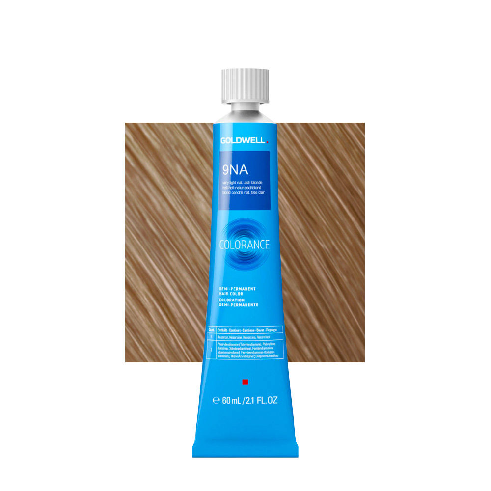 9NA Rubio ceniza muy claro natural Goldwell Colorance Cool blondes tb 60ml