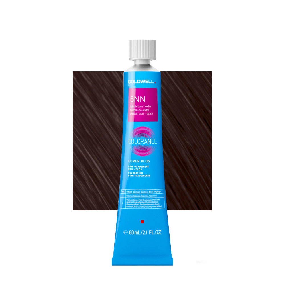 5NN Marrón claro intenso Goldwell Colorance Cover plus Naturals tb 60ml
