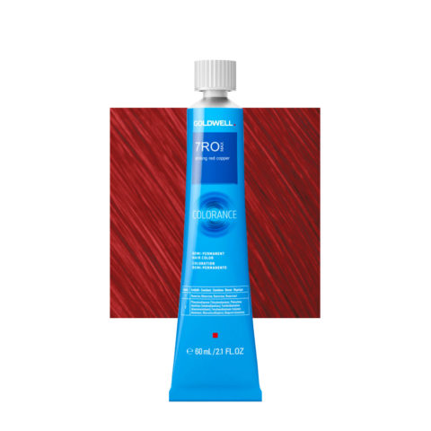 7RO MAX Rojo cobrizo sorprendente  Colorance Warm reds tb 60ml