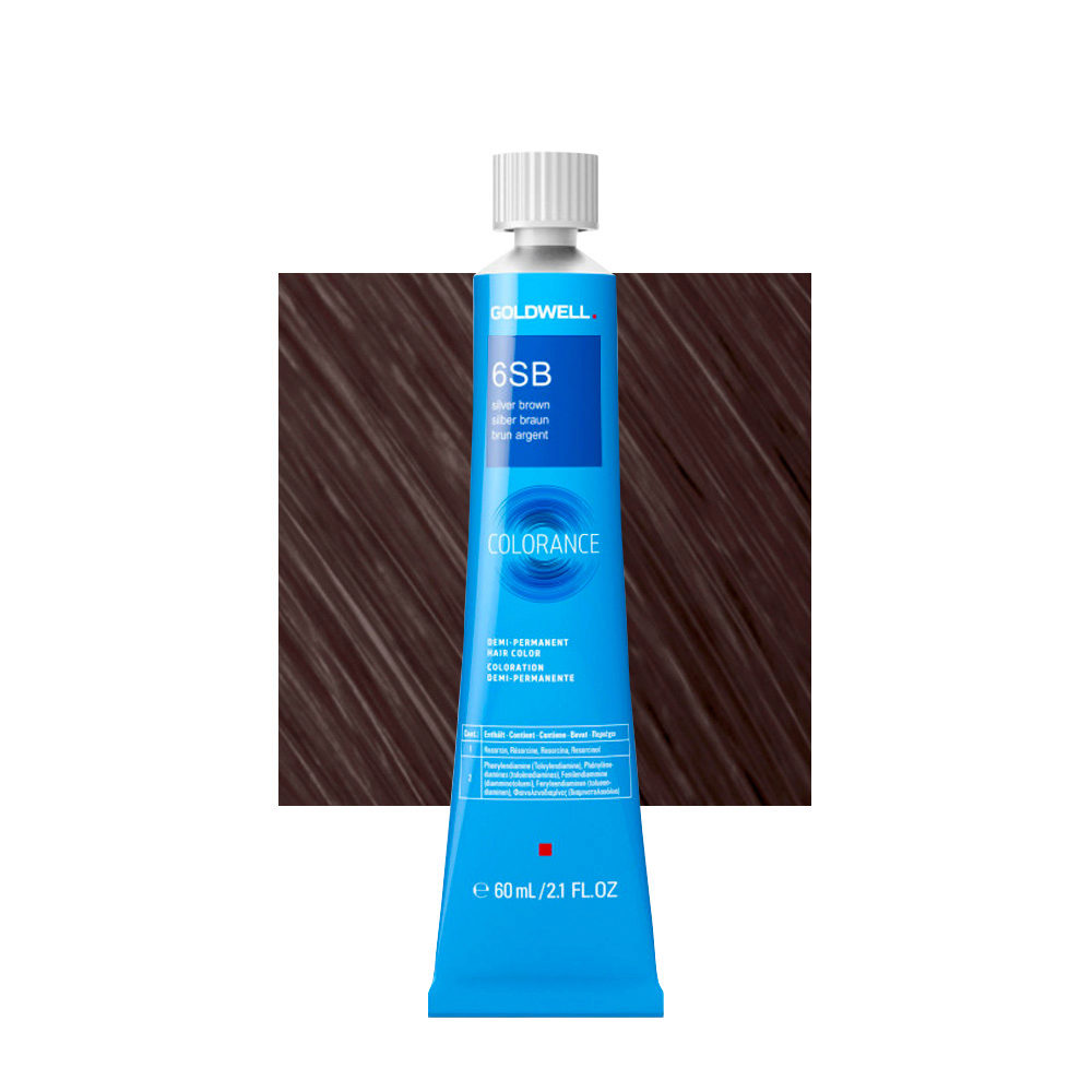 6SB Marrón plateado Goldwell Colorance Cool browns tb 60ml