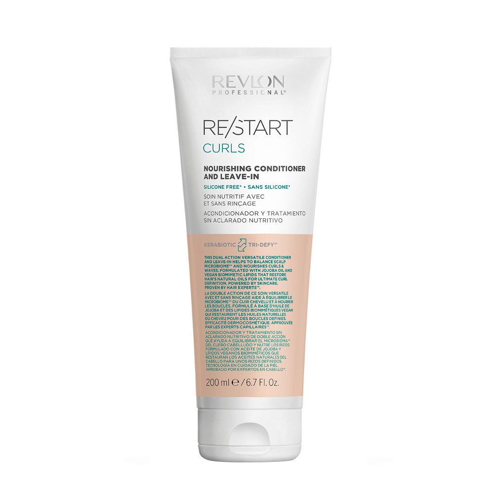 Revlon Restart Nourishing Conditioner Leave In 200ml - acondicionador cabello rizado