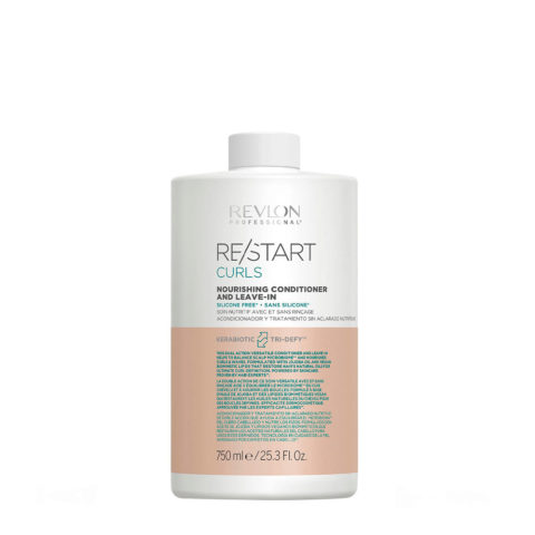 Revlon Restart Nourishing Conditioner Leave In 750ml - acondicionador cabello rizado
