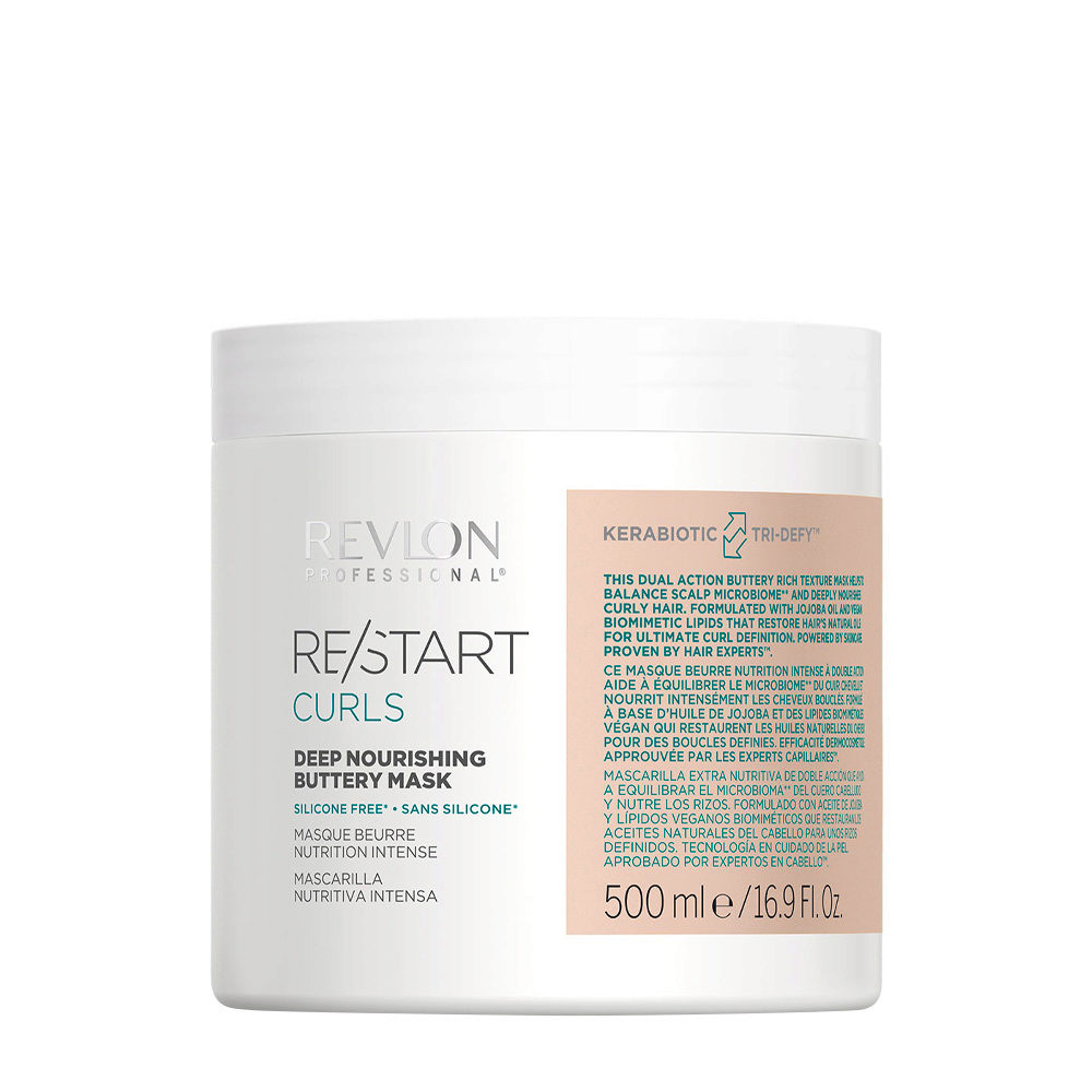 Revlon Restart Curls Deep Nourishing Buttery Mask 500ml - mascarilla para cabello rizado