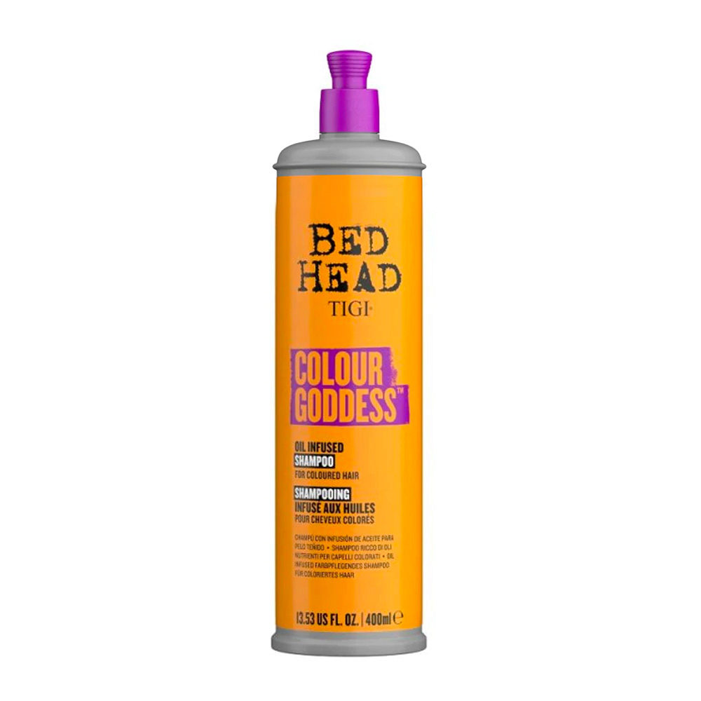 Tigi Bed Head Colour Goddess Oil Infused Shampoo 600ml - champú para cabello teñido