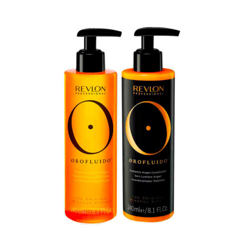 Revlon Orofluido Radiance Argan Shampoo 240ml Conditioner 240ml