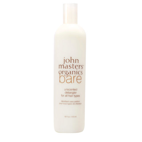 John Masters Organics Bare Unscented Detangler For All Hair Types 473ml - acondicionador sin fragancia