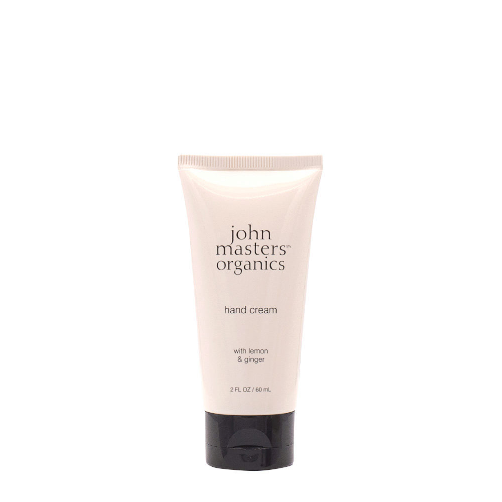 John Masters Organics Hand Cream With Lemon and Ginger 60ml - Crema de manos con limón y jengibre