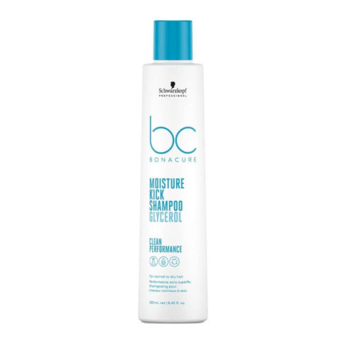 Schwarzkopf BC Bonacure Moisture Kick Shampoo Glycerol 250ml - champú para cabello seco