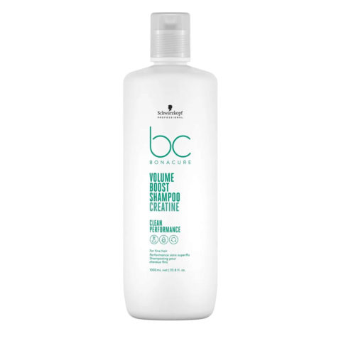 Schwarzkopf BC Bonacure Volume Boost Shampoo Creatine 1000ml - champú voluminizador para cabello fino