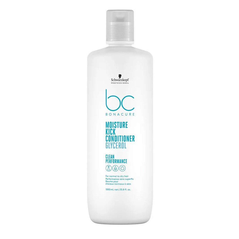 Schwarzkopf BC Bonacure Moisture Kick Conditioner Glycerol 1000ml - acondicionador para cabello seco