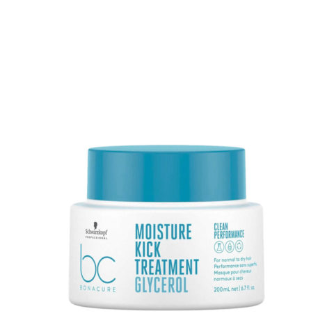 Schwarzkopf BC Bonacure Moisture Kick Treatment Glycerol 200ml - mascarilla para cabello seco