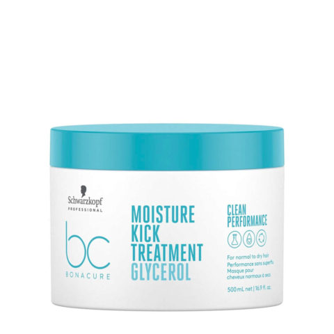 Schwarzkopf BC Bonacure Moisture Kick Treatment Glycerol 500ml - mascarilla para cabello seco