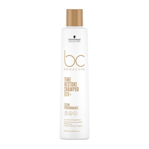 Schwarzkopf BC Bonacure Time Restore Shampoo Q10+ shampoo 250ml - champú para cabello maduro