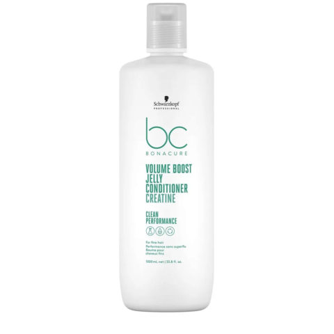 Schwarzkopf BC Bonacure Volume Boost Jelly Conditioner Creatine 1000ml - acondicionador voluminizador para cabellos fino