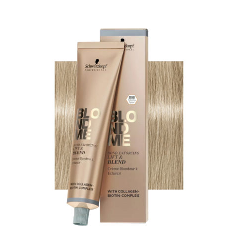 Schwarzkopf BlondMe Bond Enforcing Lift&Blend Ash 60ml - crema aclarante para el pelo rubio