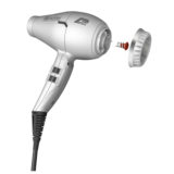 Parlux Digitalyon + Magic Sense - secador de pelo plateado con difusor