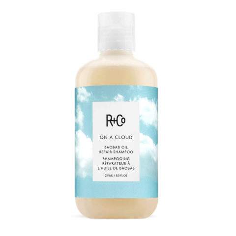 R+Co On A Cloud Baobab Oil Repair Shampoo 251ml - champú para cabellos dañados