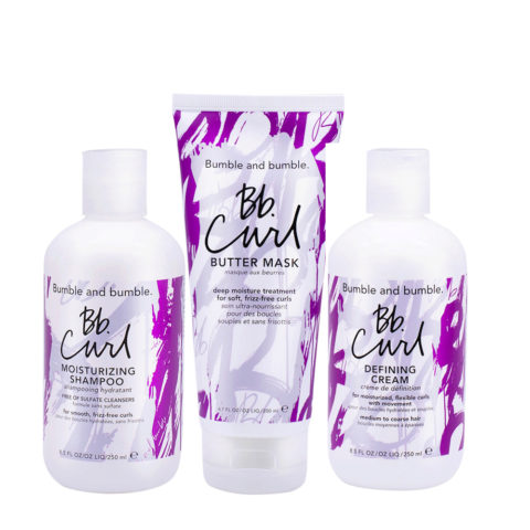 Bumble And Bumble Bb. Curl Shampoo 250ml Butter Mask 200ml Defining Cream 250ml