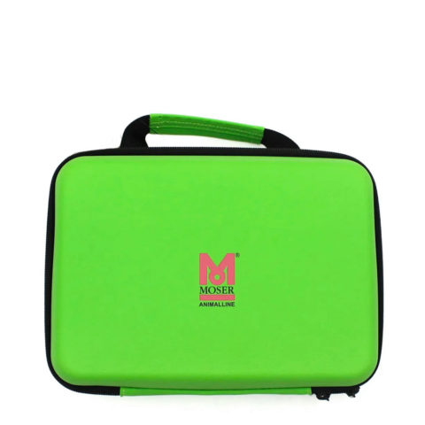 Moser Animalline Green Case - maletín de peluquería canina