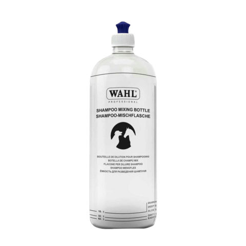 Wahl Pro Pet Shampoo Mixing Bottle - botella para mezclar el champú.
