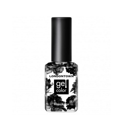 Londontown Gel Color Chim Cher-ee 12ml - esmalte de uñas semipermanente negro azabache