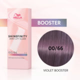 Wella Shinefinity Violet Booster 00/66 Violeta Violeta 60ml - coloración demipermanente