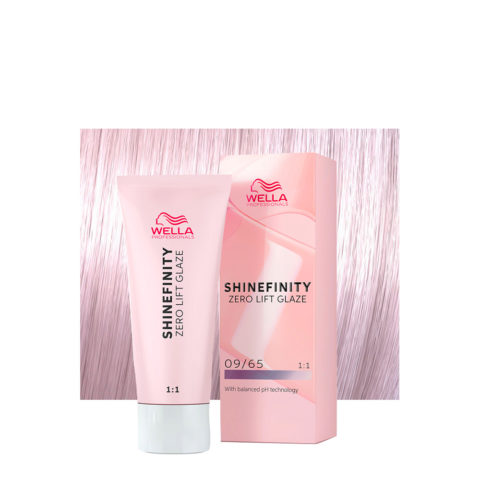 Shinefinity Pink Shimmer 09/65 Rubio Muy Claro Violeta Caoba 60ml - coloración demipermanente