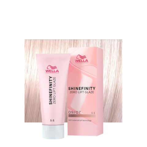 Shinefinity Beige Sand 09/07 Rubio Muy Claro Natural Arena 60ml - coloración demipermanente