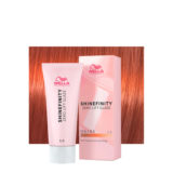 Wella Shinefinity Copper Sunset 06/43 Rubio Oscuro Cobrizo Dorado 60ml - coloración demipermanente