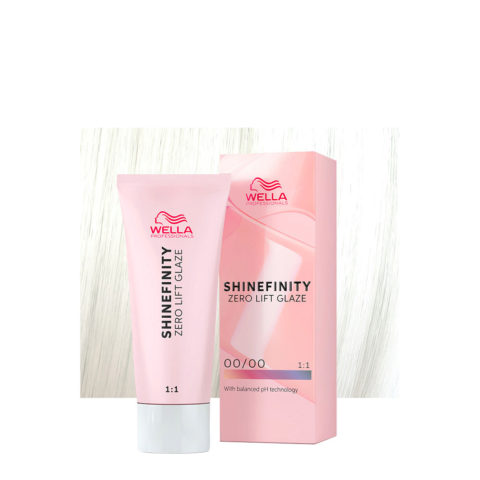 Wella Shinefinity Crystal Glaze 00/00 Neutro 60ml - coloración demipermanente