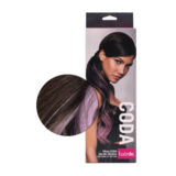Hairdo Cola Color Splash Chestnut / Lavander 58 cm  - cola lavanda sobre marron claro