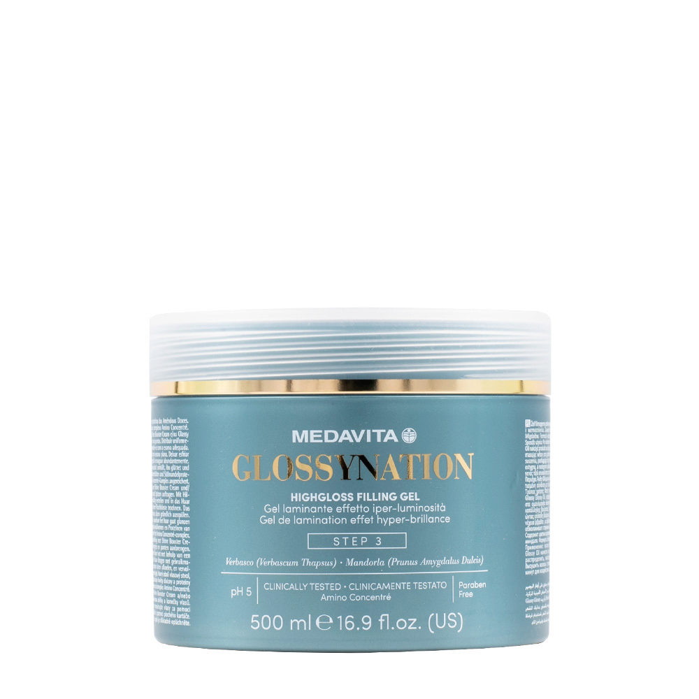 Medavita Lunghezze Glossynation Highgloss Filling Gel 500ml