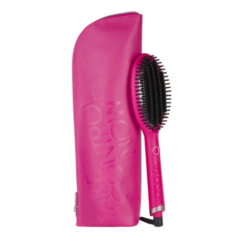 Ghd Glide Pink - cepillo alisador rosa orquídea