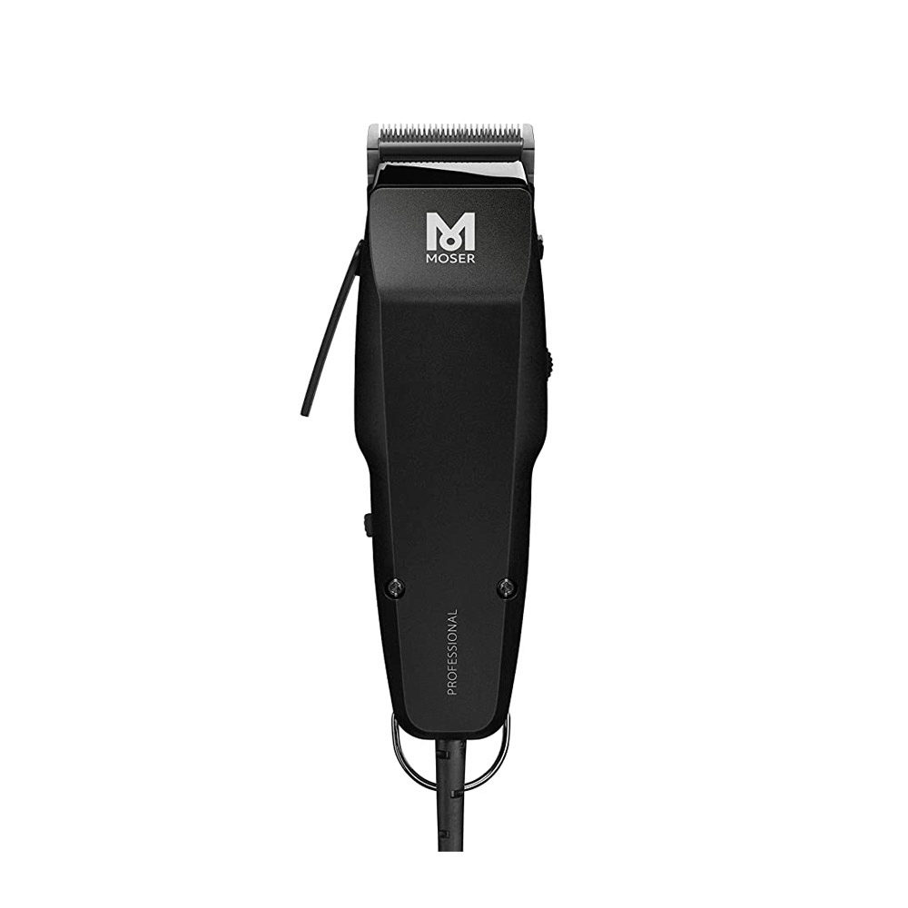 Moser 1400 Professional Black - cortapelos profesional negro con cable