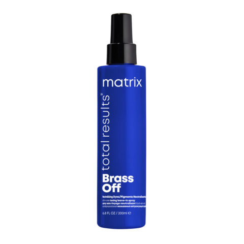 Matrix Haircare Brass Off All In One Toning Spray 200ml - spray neutralizador anti-anaranjado
